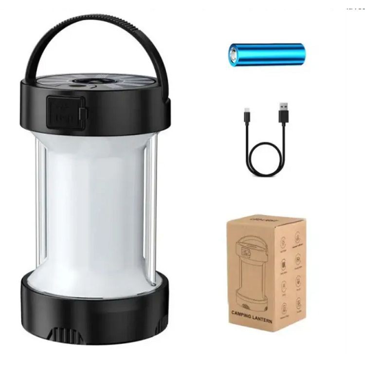 Linterna de camping recargable solar
